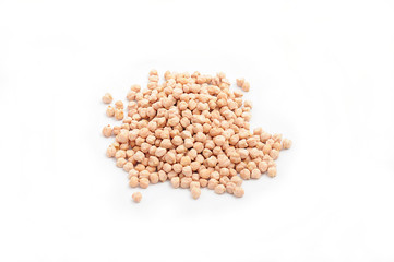 chickpea isolated over white