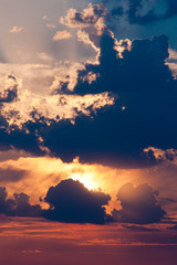 Fototapeta premium sunset