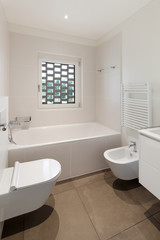 Naklejka na ściany i meble interior, modern bathroom