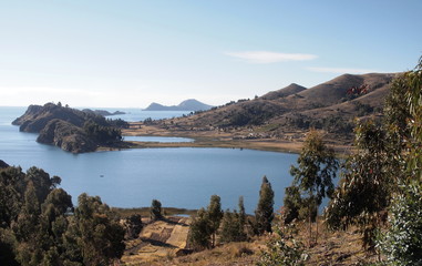 Lac Titicaca. Bolivie