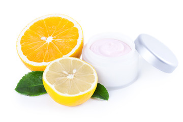 Beauty facial cream with vitamin C