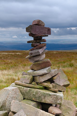 Brecon Beacons stone stack