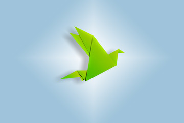 origami bird