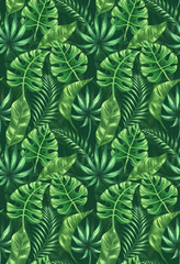 Leaves pattern