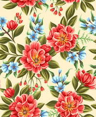 Floral seamless pattern