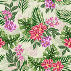 Floral seamless pattern - 91705891