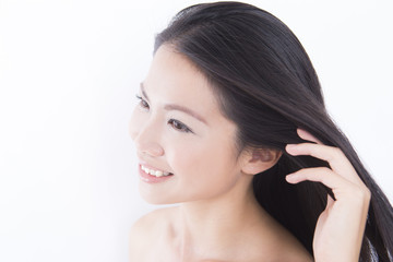 ビューティー　若い女性