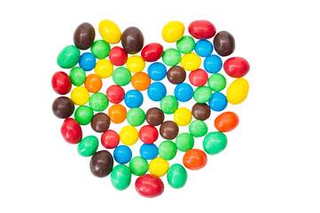 Obraz premium SONY multicolored, colorful candy, sweets in the shape of