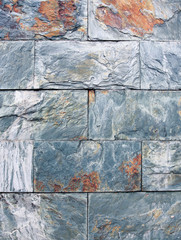 Texture of the granite stone  wall for background