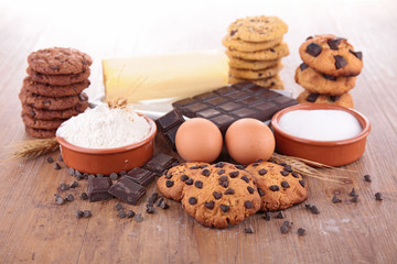cookie and ingredient