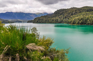 Lake view, Road of the Seven Lakes, Argentina