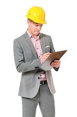 Man in hard hat