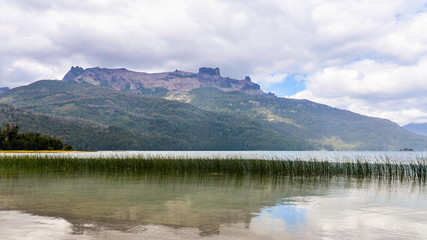 Reflection, Road of the Seven Lakes, Argentina