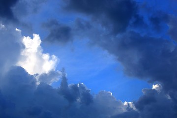 Fototapeta na wymiar blue sky with cloud.