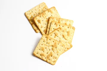 Fototapeten biscuit crackers © taffpixture