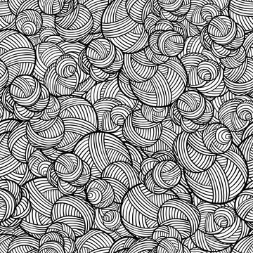 Vector abstract shapes pattern