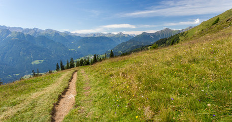Obraz premium Sentier en montagne