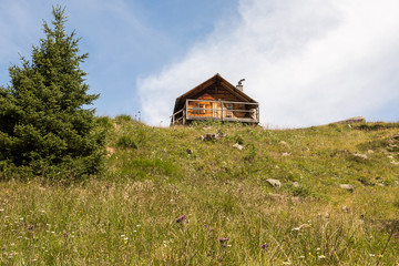 Chalet sur les alpages