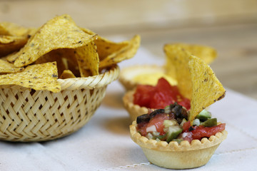 nachos appetizer beer
