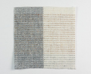 Grey fabric sample