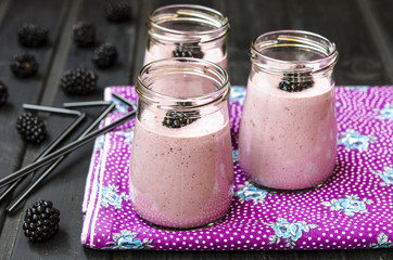 Blackberries smoothie  