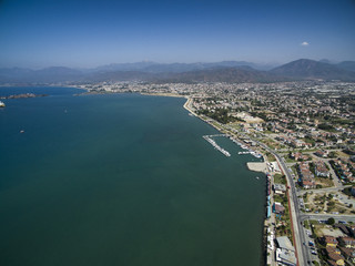 Fethiye City Aerial View