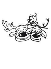 deer fawn elk team buddies