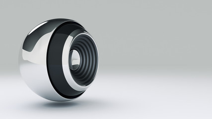sphere speaker 3D