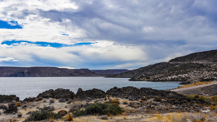 Lake view, Road of the Seven Lakes, Argentina