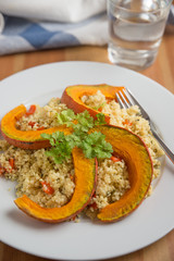 Quinoa mit Kürbis