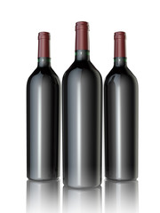 wine bottles