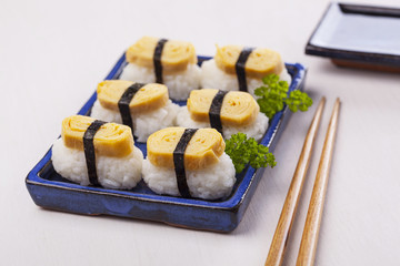 Nigiri, japanese food