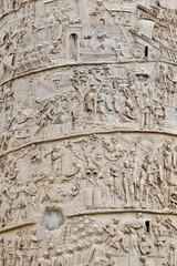 Relief, Trajanssäule, Rom
