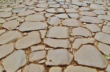 R&ouml;mische Pflasterstrasse, antikes Rom