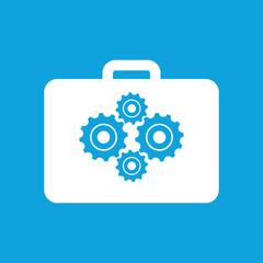 Tool bag icon, simple