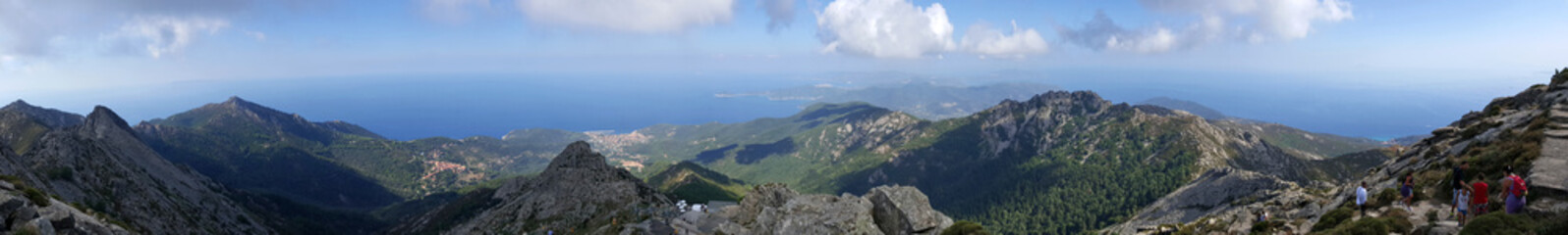 Fototapeta na wymiar Isola d'Elba, monte Capanne