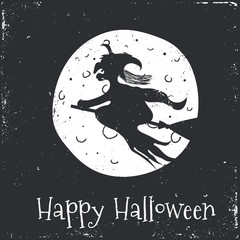 Happy Halloween Typographical Background