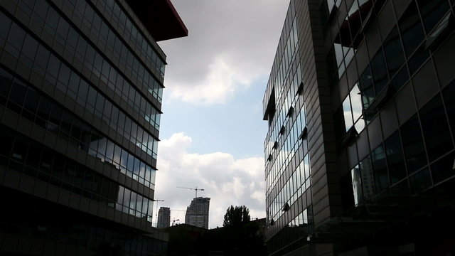 Buildings and Clouds