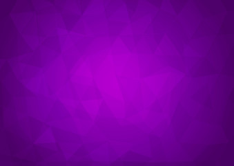 Purple modern abstract background with triangular shapes
