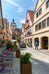 Fototapeta na wymiar Rothenburg ob der Tauber Germany