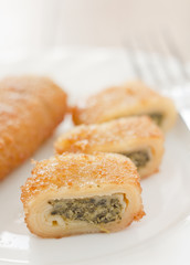 croquettes stuffed with spinach