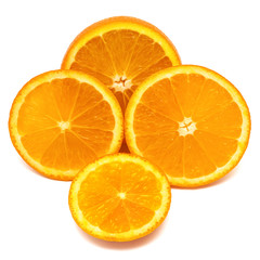 Whole orange fruit