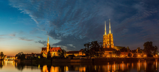 Obraz premium Wroclaw panorama