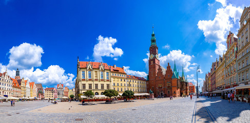 Naklejka premium City Hall in Wroclaw