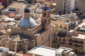 Alicante Rooftops - obrazy, fototapety, plakaty