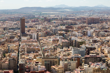 Fototapeta premium Alicante Rooftops