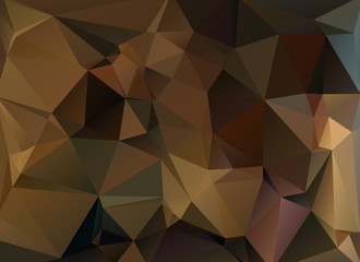 low poly earth brown background