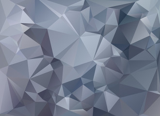 low poly gray background