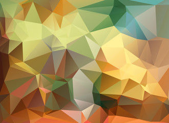 low poly multicolor light colored background