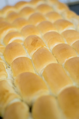 Pães saindo do forno